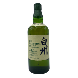 Hakushu 12 Year Old Single Malt Whisky bottle